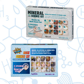 Toysmith storage box and collection trays simplify specimen organization.