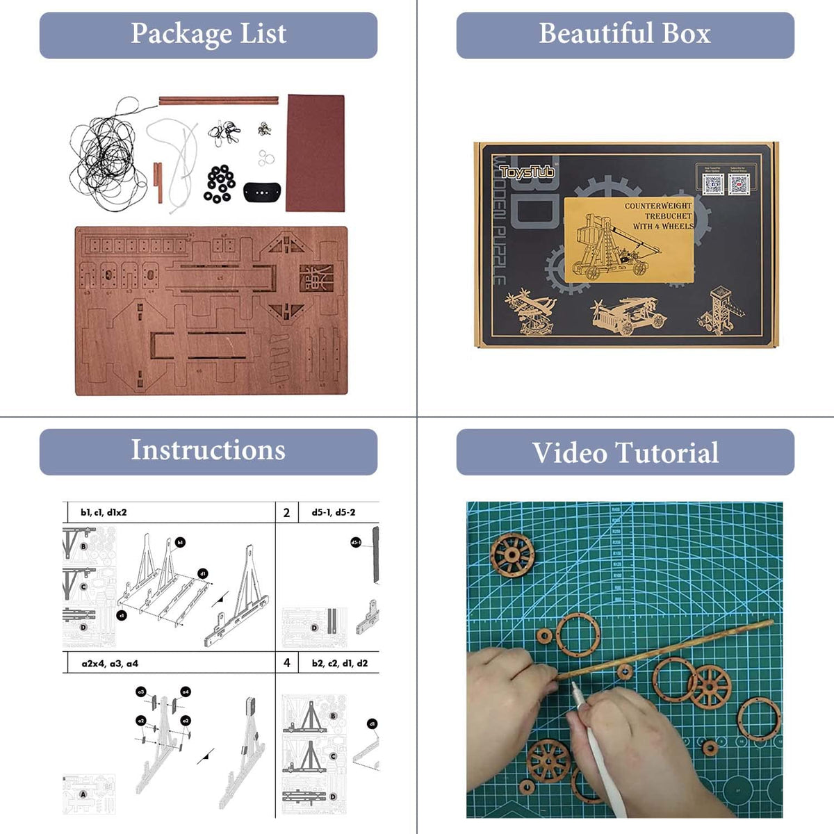 Toystub gift-ready packaging; ideal for sharing a collaborative build.