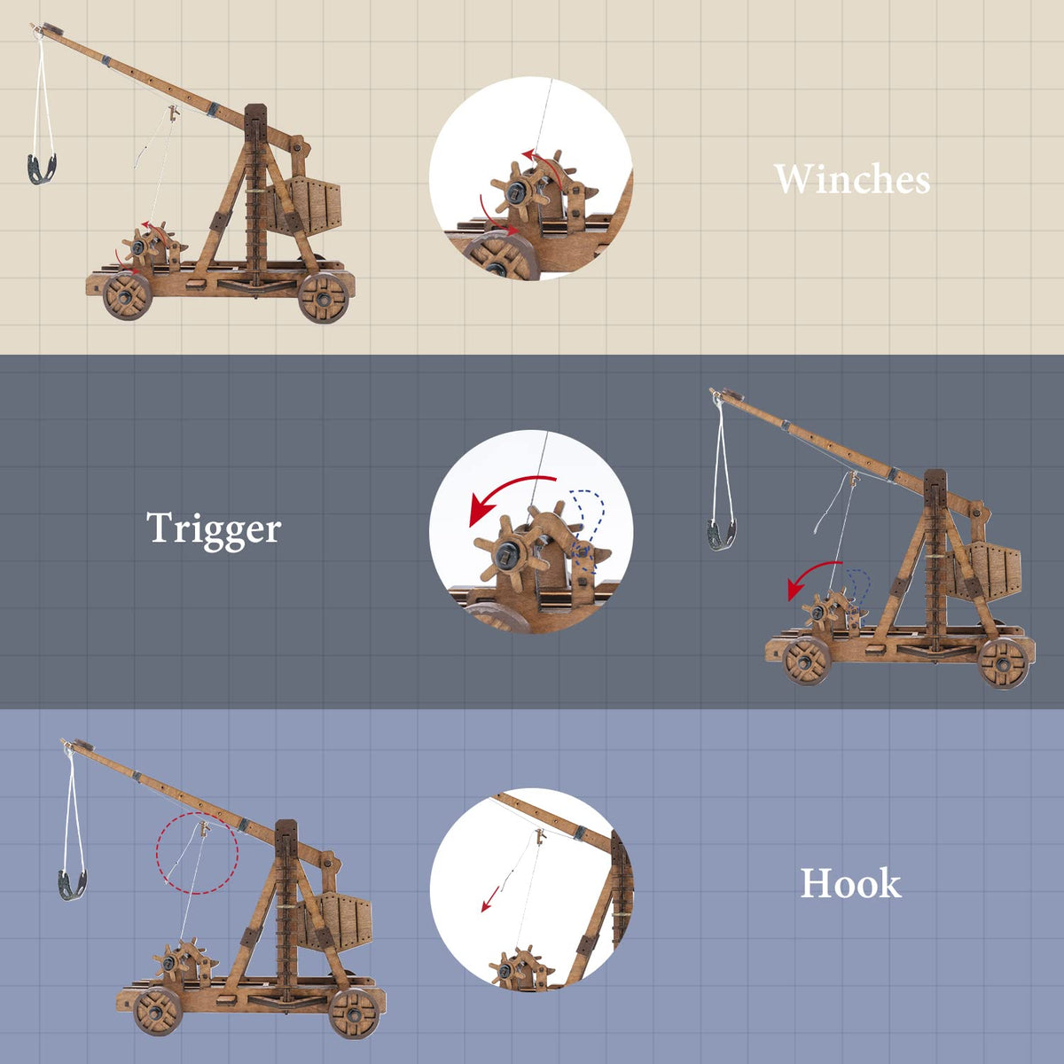 Toystub laser-cut plywood pieces; high precision for sturdy construction.