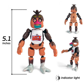 Toysvill Chocolate Bonnie figure for collectability and imaginative FNAF scenes.