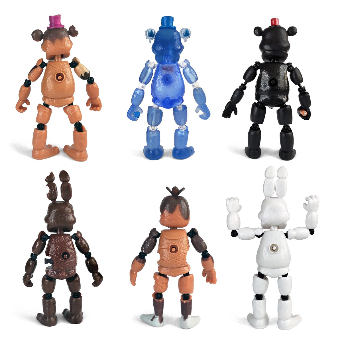 Toysvill Chocolate Freddy figure with vivid paint for durable shelf appeal.