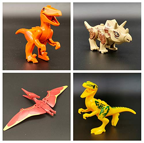 Toysvill dilophosaurus mini-figure with vivid detailing