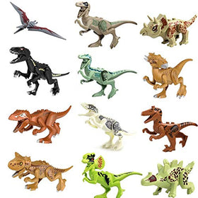 Toysvill dinosaur figures packaged unassembled for hands-on assembly