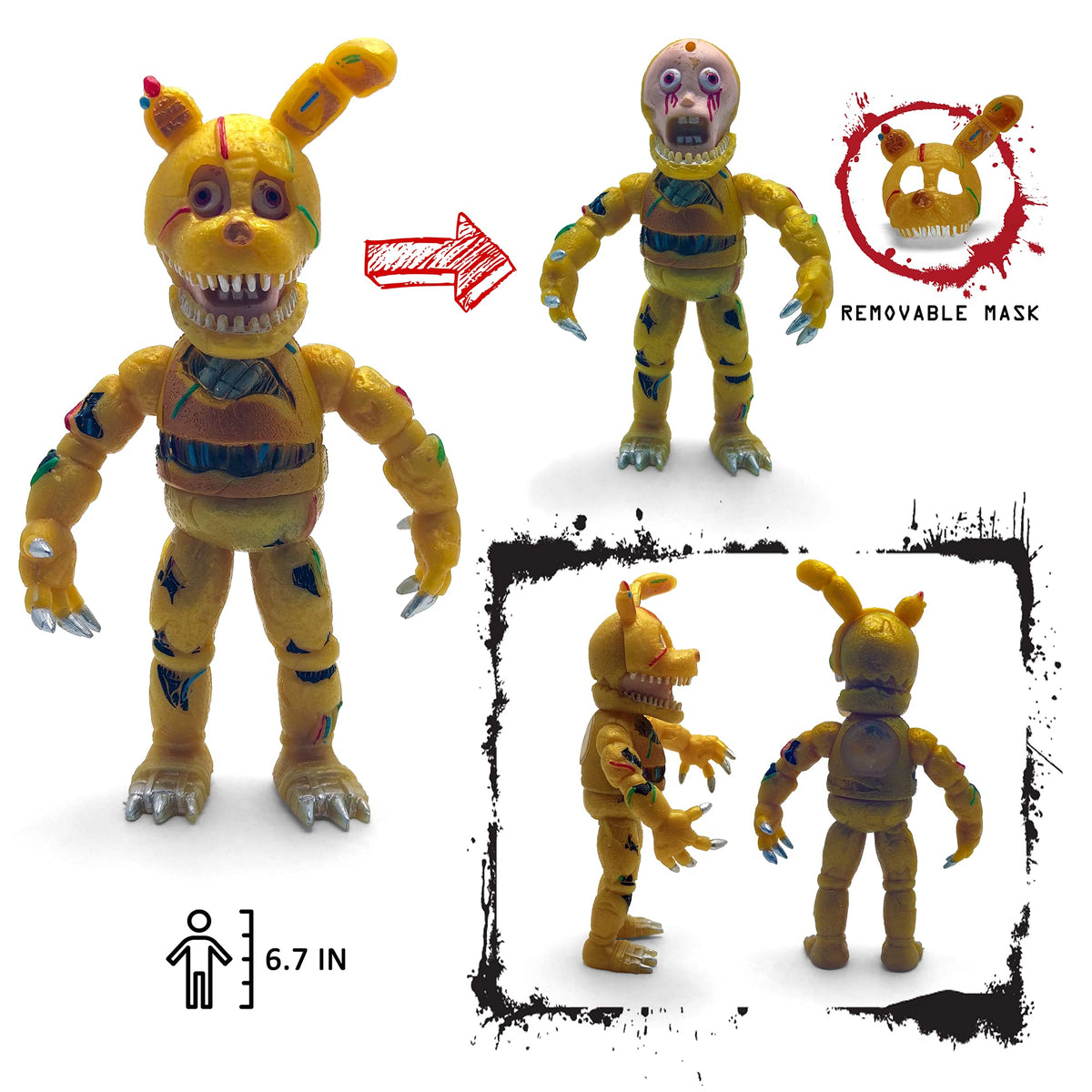 Toysvill Chica figure ideal for storytelling displays and collection.