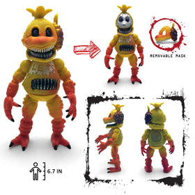 Toysvill Human Security figure with mask for interactive display setups.