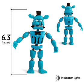 Toysvill FNAF Pirates close-up shows detailed paintwork for realism.