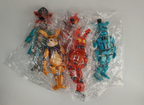 Toysvill FNAF Pirates packaging in opp bag keeps figures secure during shipping.