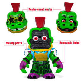 Toysvill FNAF Glamrock Chica figure vibrant and collectible.