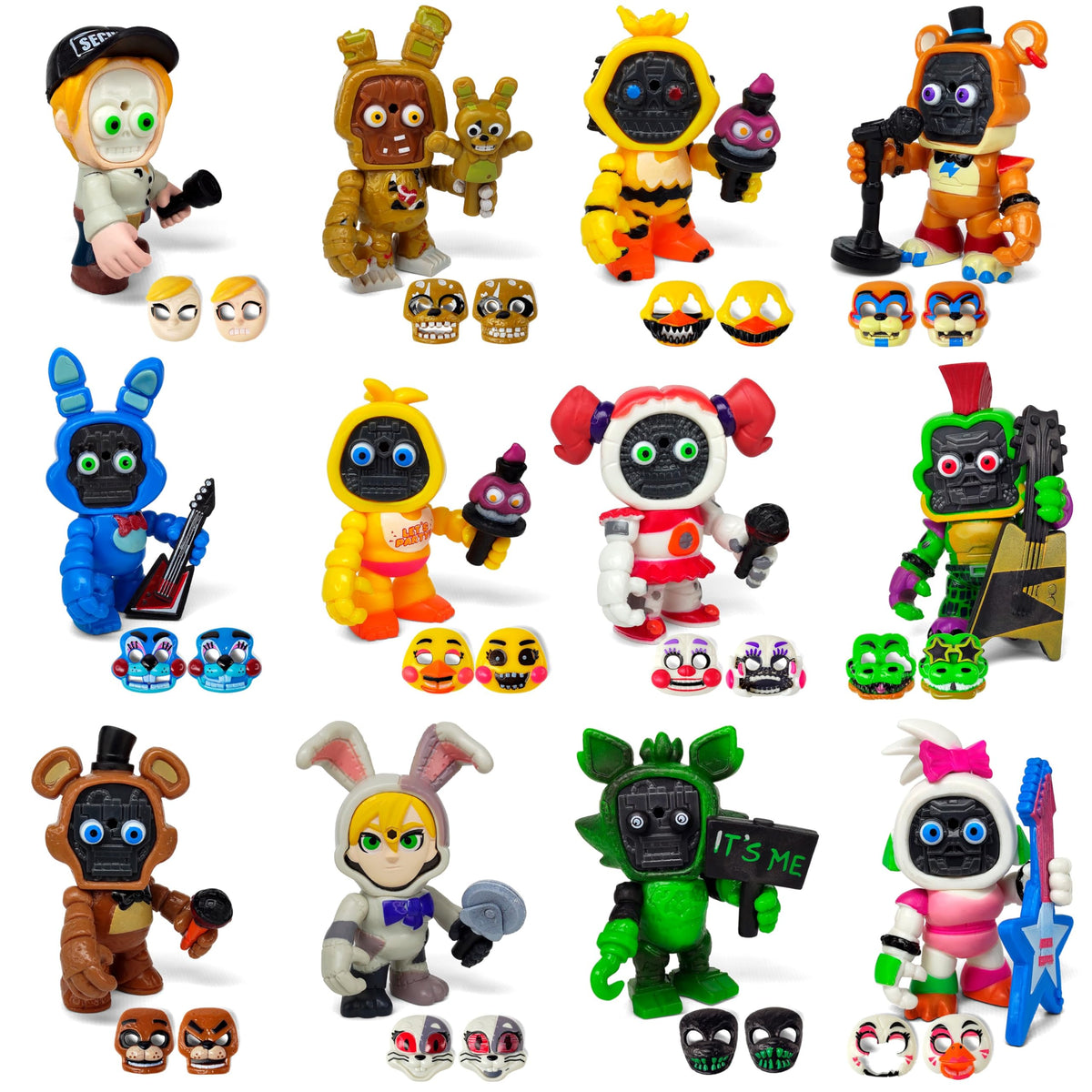 Toysvill FNAF Rockstar Bonnie figure for display and gift ideas.