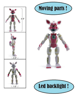 Toysvill FNAF Ballora figure with vivid paints for collectability.