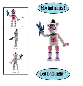 Toysvill FNAF Circus Baby figure ideal for shelf display.