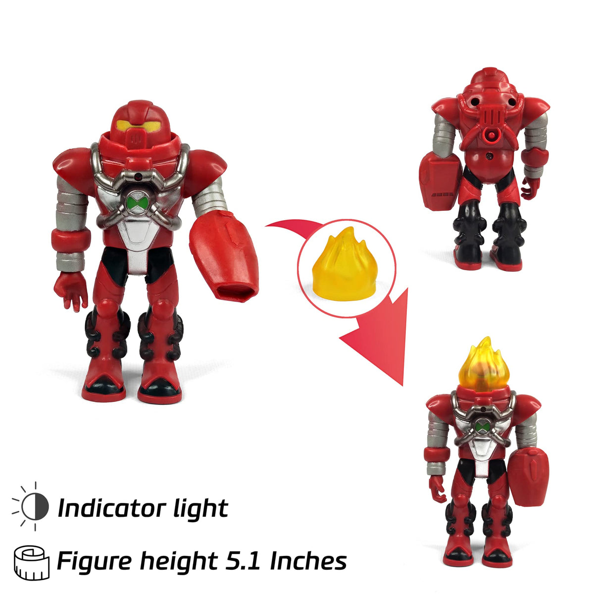 Toysvill Protector of Earth Armored Cannonbolt figure with durable build for rugged action.