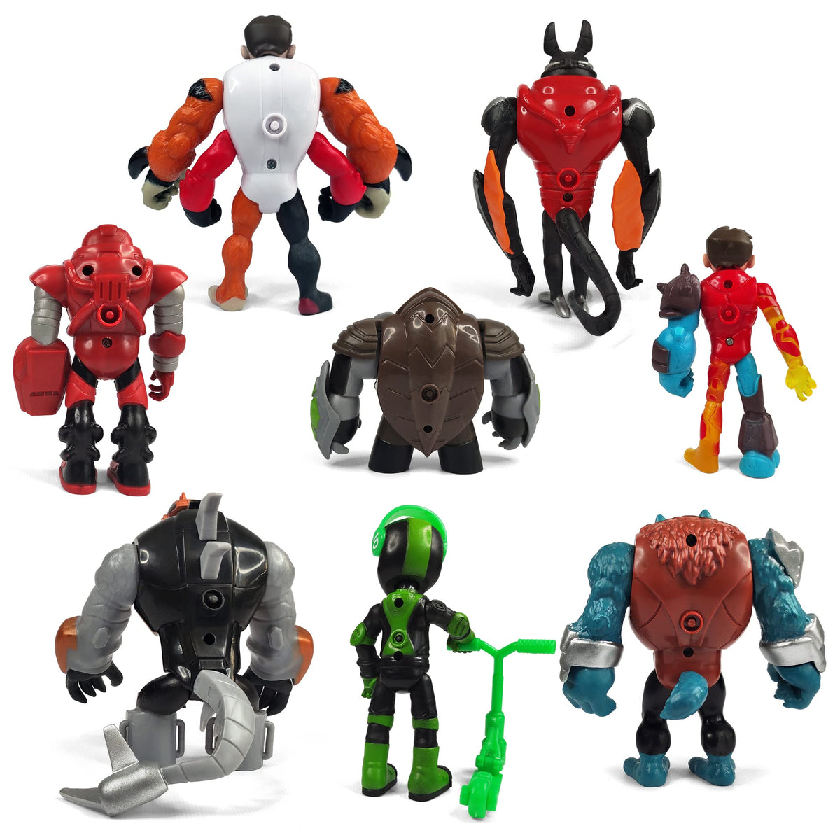 Toysvill Protector of Earth Jetray figure ready for action-packed adventures and display.