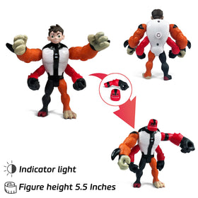 Toysvill Protector of Earth Overflow figure with vibrant colors for dynamic hero stories.