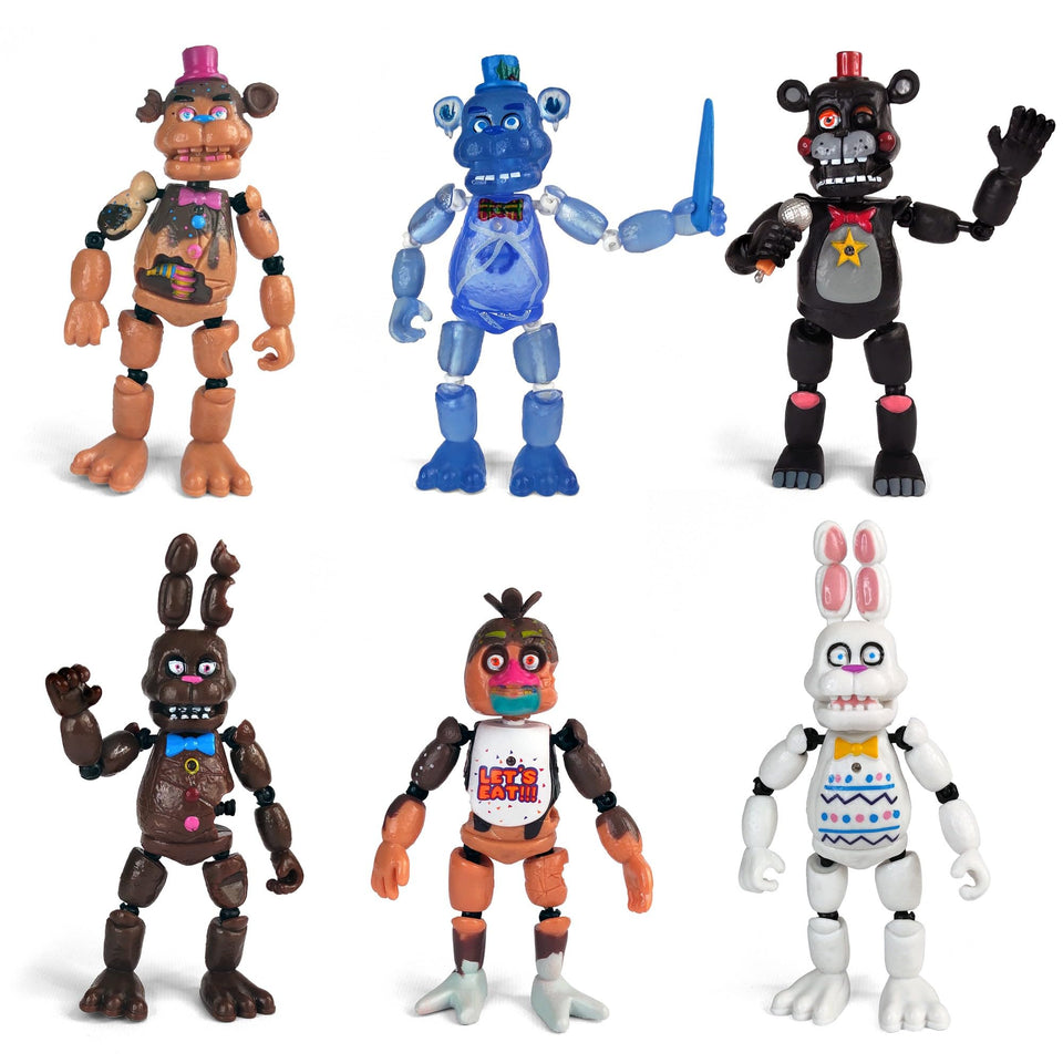 Toysvill Rockstar Freddy figure ready for display and interactive play.
