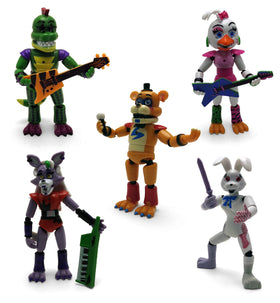 Toysvill Roxanne Wolf action figure with articulated joints for dynamic posing.
