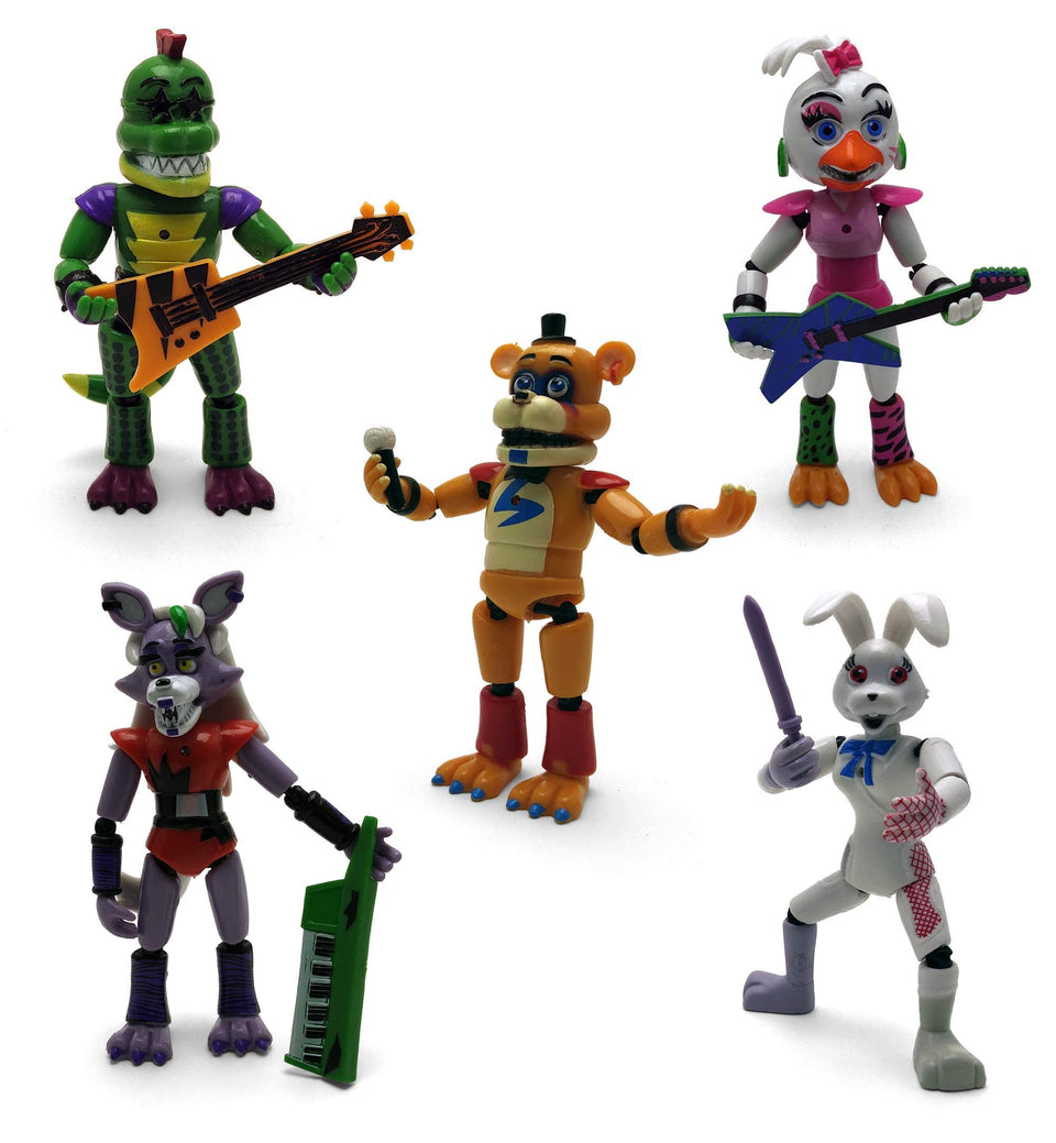 Toysvill Roxanne Wolf action figure with articulated joints for dynamic posing.