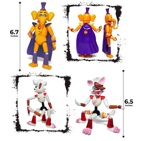 Toysvill Roxanne Wolf figure adds bold presence to a shelf.