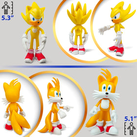 Toysvill Sonic collection display, great for home decor and fans