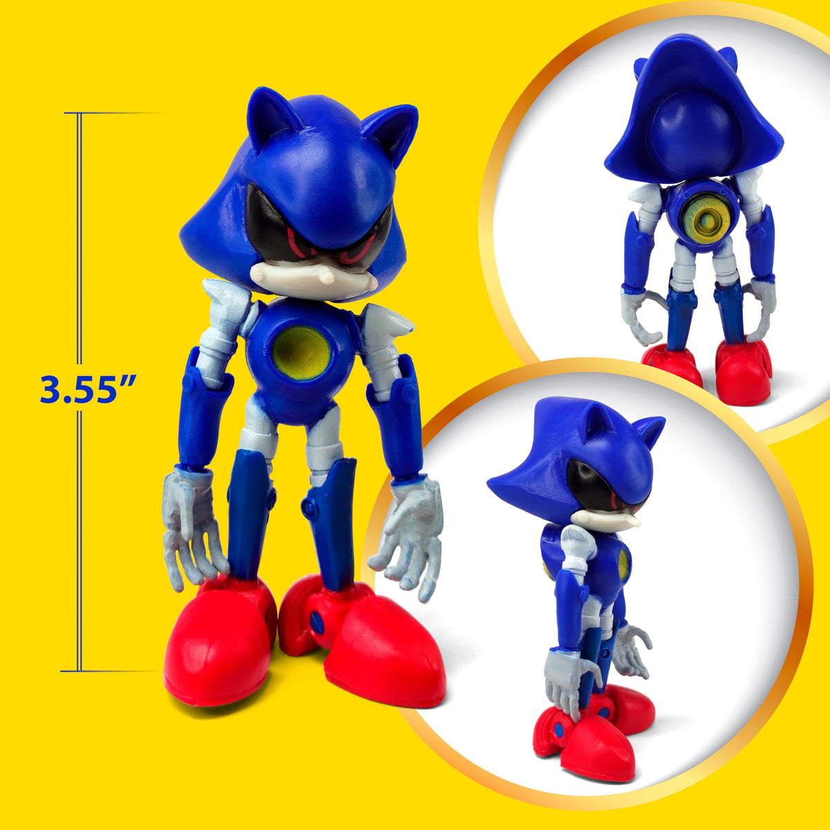 Toysvill Sonic Hedgehog collectible figures add charm to displays.