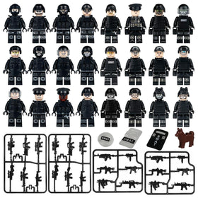 Toysvill SWAT soldiers figures with weapons ready for action-packed roleplay.
