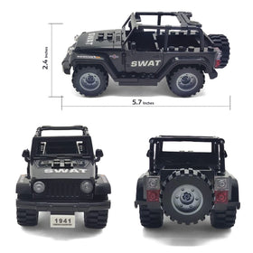 Toysvill SWAT soldiers with weapons for role-play scenarios and storytelling.