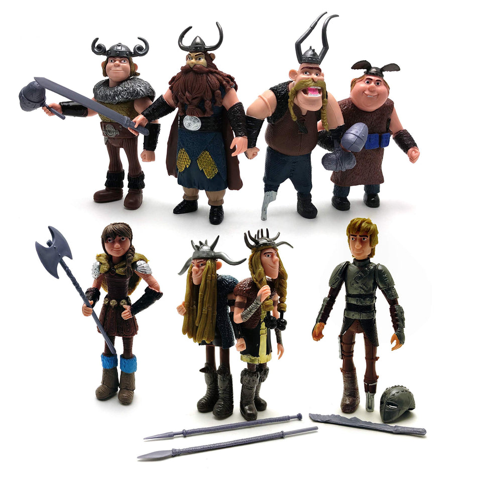 Toysvill Hiccup Viking figure for imaginative play and shelf display.
