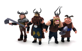 Toysvill Tuffnut Viking figure for dynamic play and display fun.
