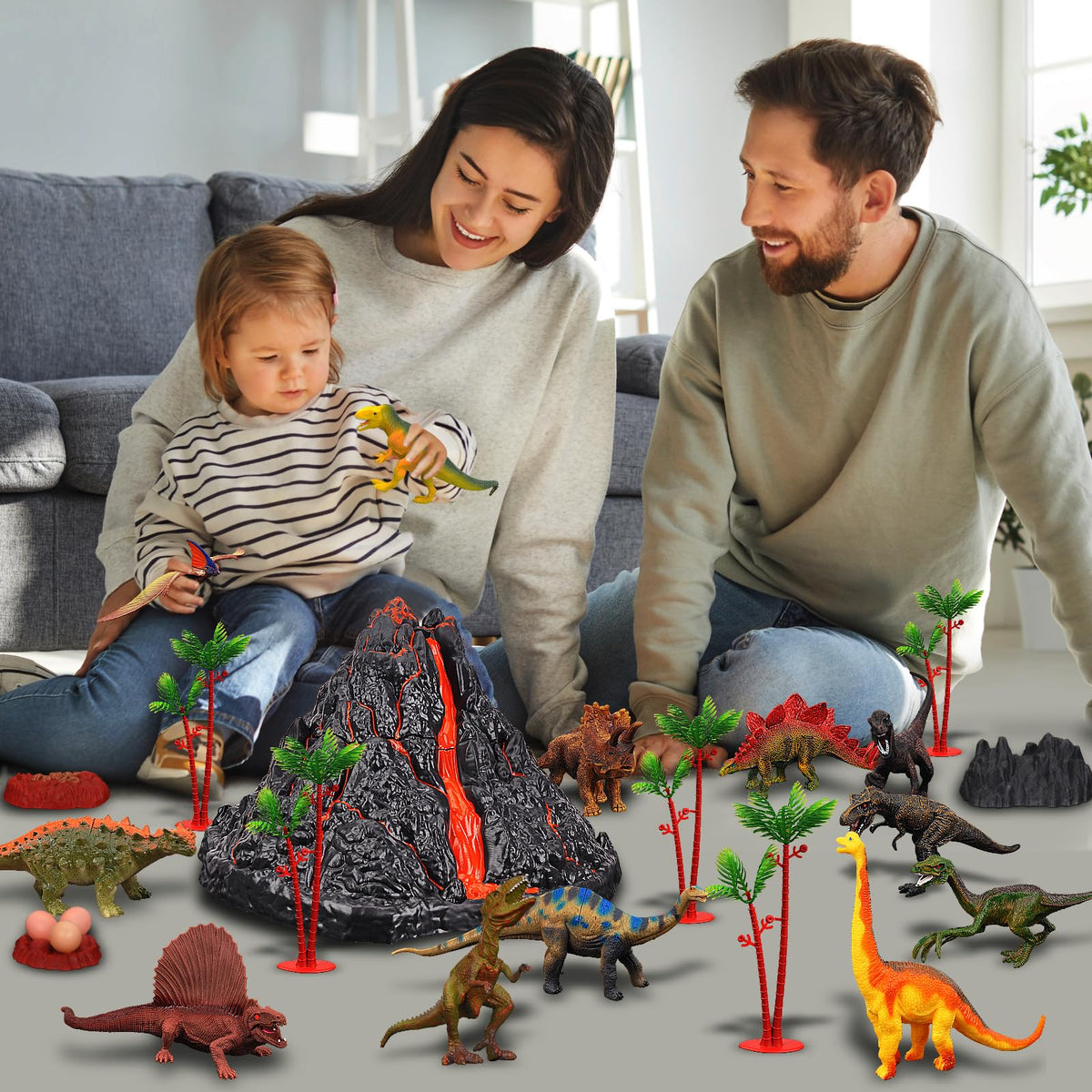 TOYSXYIN Stegosaurus Dino for imaginative adventures.