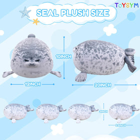 TOYSYM Chubby Seal Pillow decorates a kids room with warm vibe