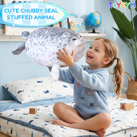 TOYSYM Chubby Seal Pillow vacuum-packed packaging for safe delivery