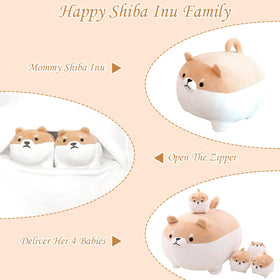 TOYSYM Kawaii dog plush makes a cozy gift for kids and collectors.