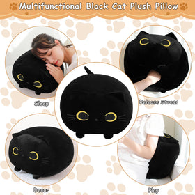 TOYSYM soft cat plush suitable for cuddling during playtime and bedtime routines