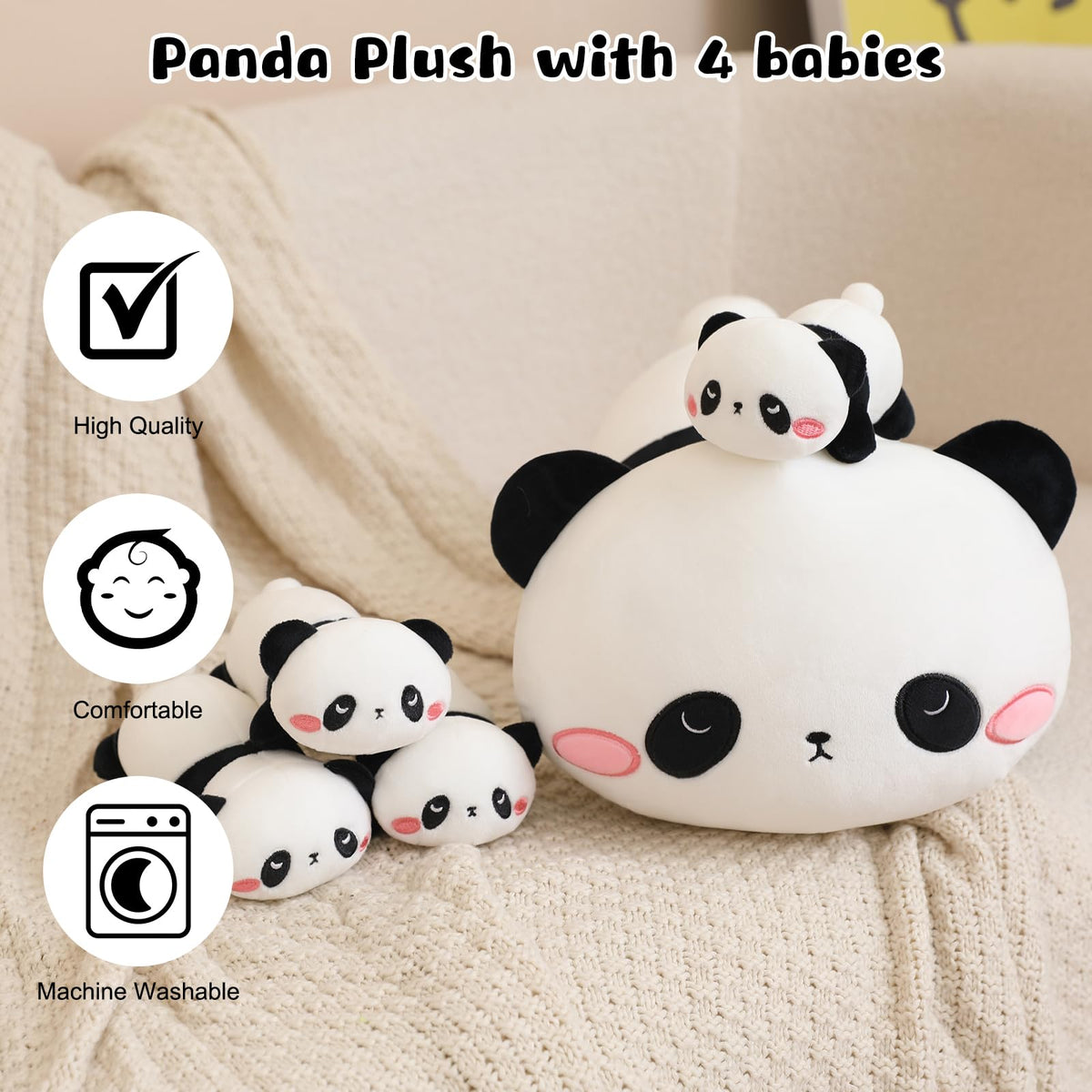 TOYSYM panda can be placed in an office for a cozy vibe.