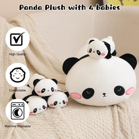 TOYSYM panda can be placed in an office for a cozy vibe.