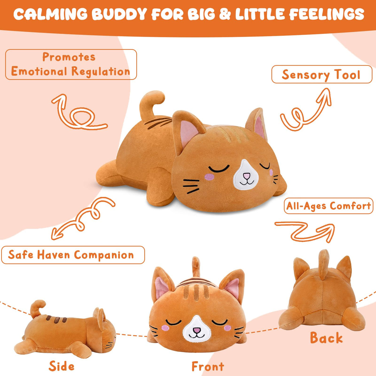 TOYSYM sturdy stitching keeps the plush durable during daily use.