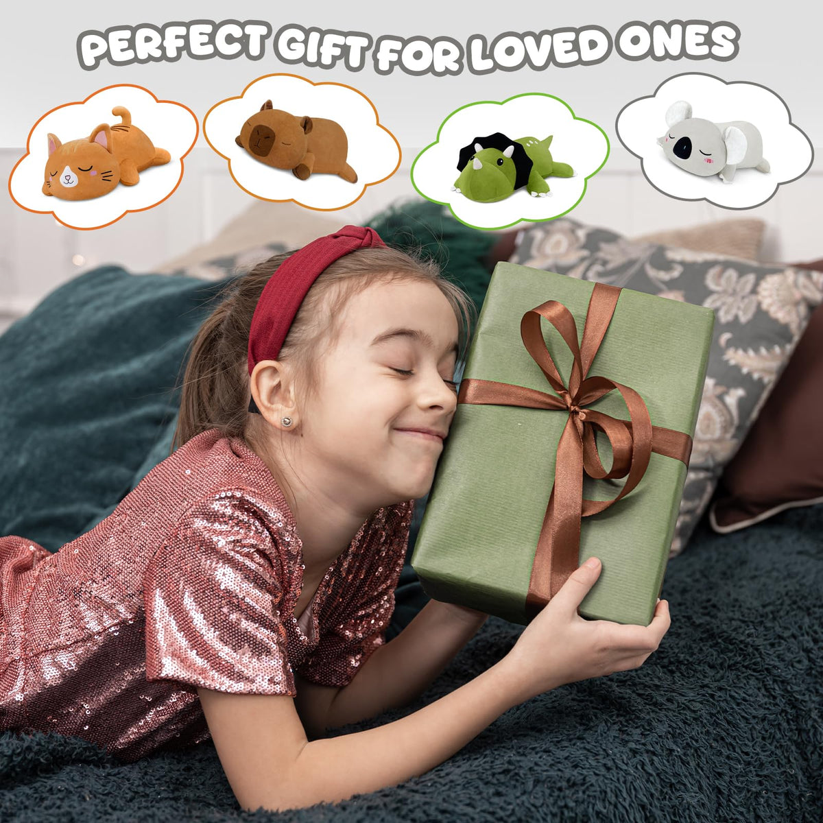 TOYSYM weighted koala plush supports imaginative play and cozy downtime.