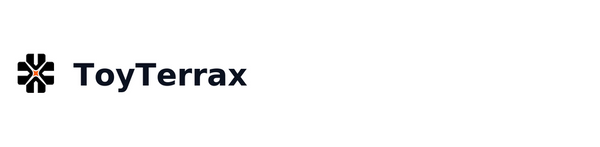 ToyTerrax brand logo for United States (USA) English toys ecommerce store