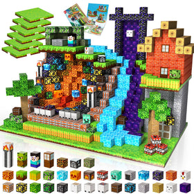 ToyUnited 200pcs magnetic blocks for creative construction and STEM play
