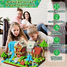 ToyUnited classroom-ready blocks invite cooperative play and creative math inquiries.