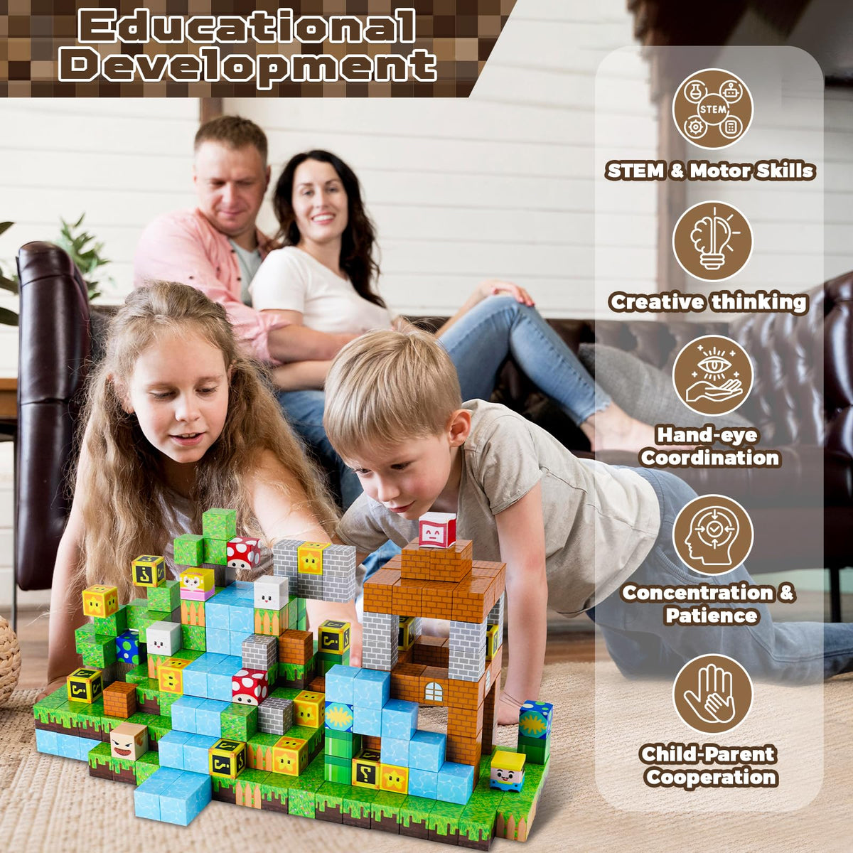 ToyUnited magnetic blocks support collaborative play in classroom and home settings
