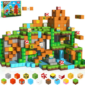 ToyUnited magnetic blocks set with colorful cubes fosters creative play and color recognition