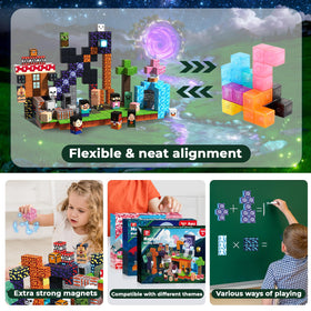 ToyUnited magnetic blocks promote STEM learning through hands-on play.