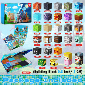 ToyUnited magnetic building cubes with colorful patterns to boost creativity and tactile exploration.