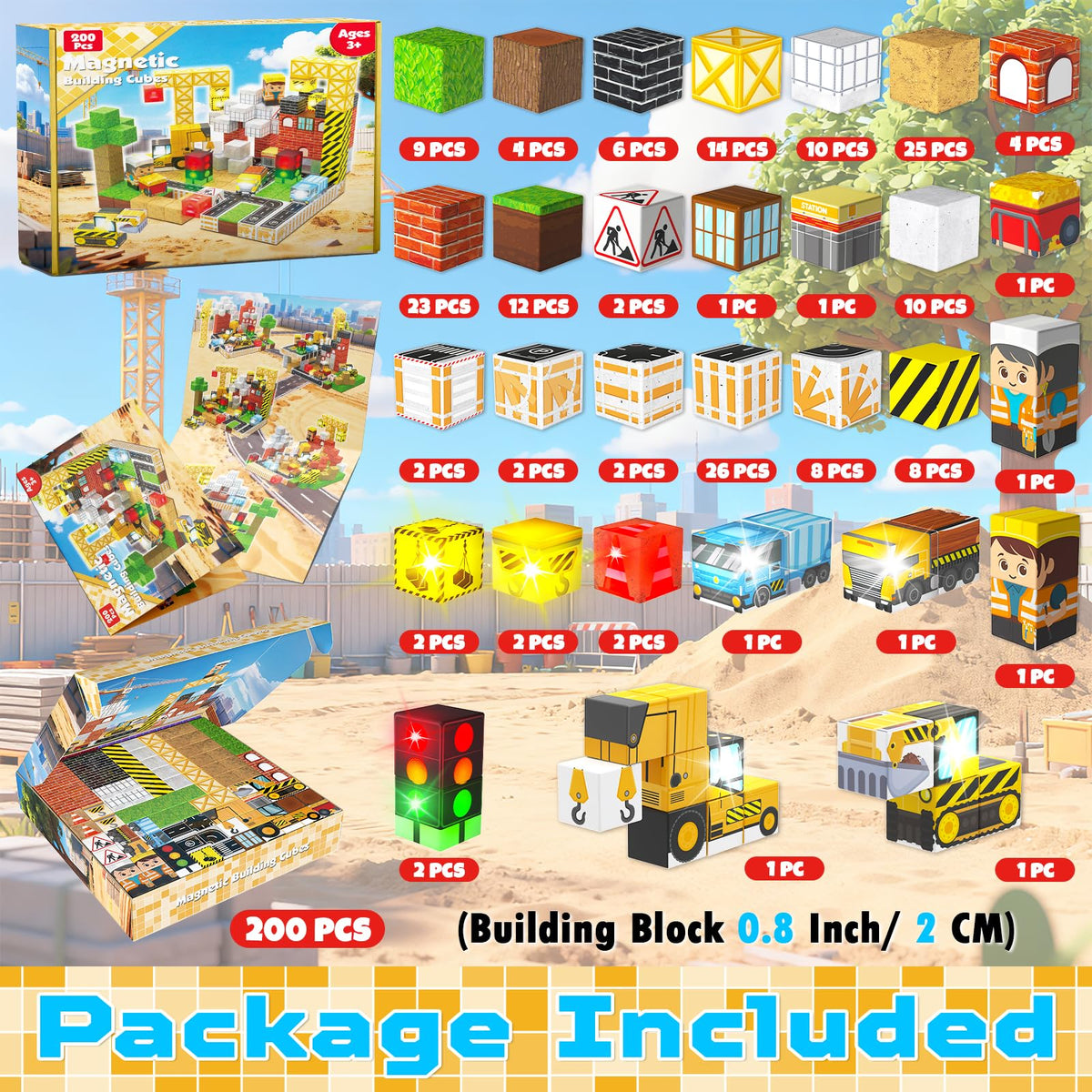 ToyUnited magnetic building cubes set enhances hands-on problem solving