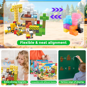 ToyUnited interactive blocks with pattern ideas spark imaginative scenes