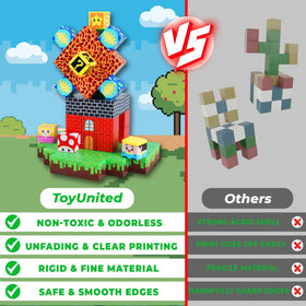ToyUnited pattern blocks magnetic cubes enhancing pattern recognition and design.