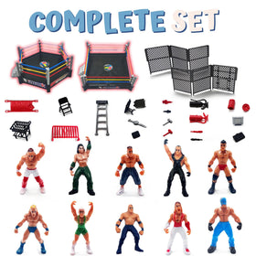 ToyVelt 2-inch action figures offer durable safe play.