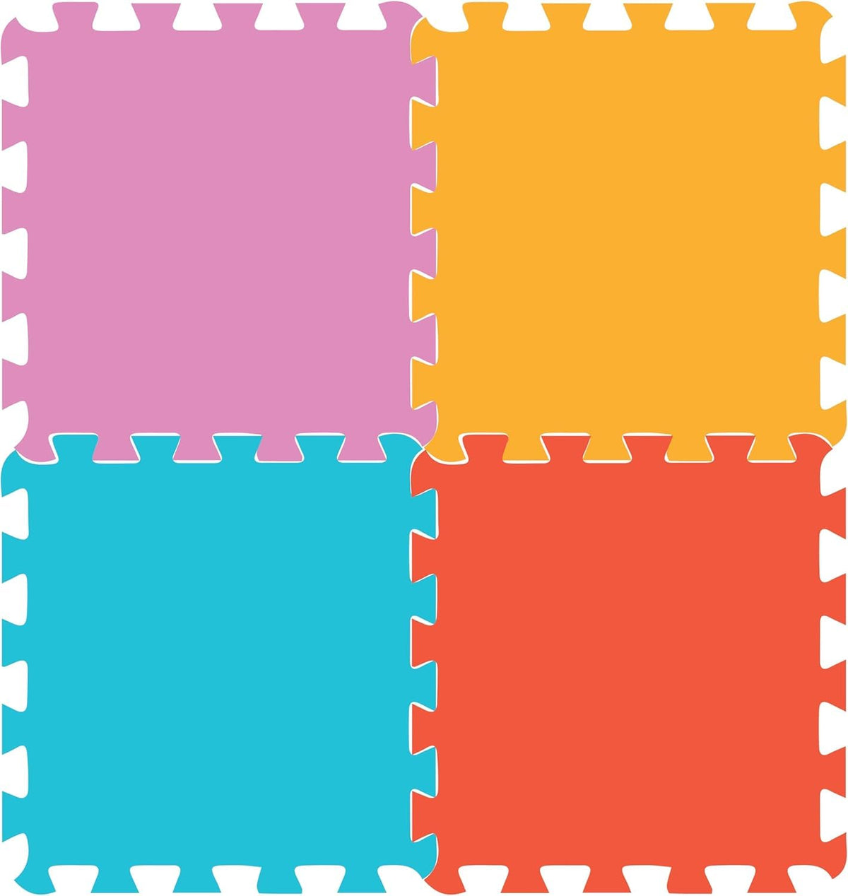 ToyVelt foam puzzle floor mat multipurpose use for home gym and classroom setups.