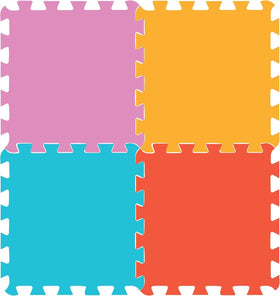 ToyVelt foam puzzle floor mat multipurpose use for home gym and classroom setups.
